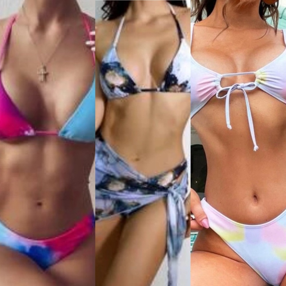 SHEIN | BUNDLE 3 Bikini Sets in MEDIUM